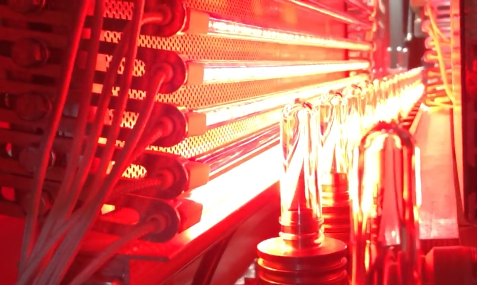 Replacement lamp for SMF blow molder