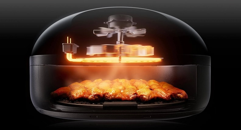 replacement IR heater for household bread oven